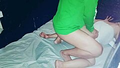 😍asian chubby pregnant mom missionary creampie😘