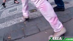 Ukrainian Lina Arian Park-Teased Into Home Gangbang Frenzy