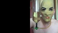 Bisexual masked piss lover begs to swallow your hot stream please