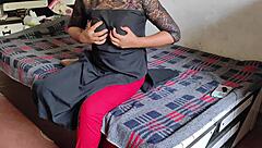 beautiful bengali maid caught fingering then roughly fucked by college boy