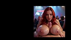compilation featuring a variety of stunning redhead girls and their highlights