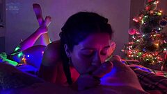 Stepsister's Epic Deepthroat Gagging on My Cock!