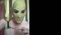 Bisexual masked piss lover begs to swallow your hot stream please