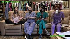 Nurse humiliates maverick williams in latex glove anal exam