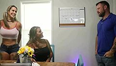 horny milf shares boyfriend with friend