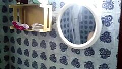 Voyeur Catches Curvy Big Ass Babe Bathing In Shower Hidden Cam