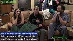 Nurse humiliates maverick williams in latex glove anal exam