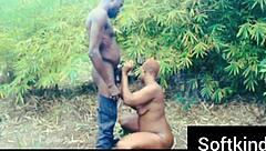 Stepsister Drags Me To Bush For Wild Long Dick Ride