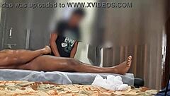 flashing my dick to horny thai massage lady