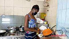 what's my horny step-brother doing in the kitchen?