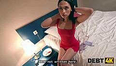 russian brunette punished with all holes anal in garage