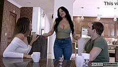 big tit milf threesome lick pussy deepthroat