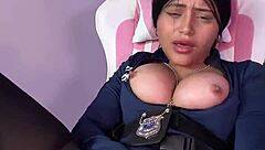 hey cover my natural tits with hot cum