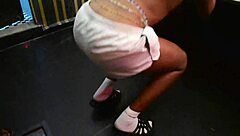 Sexy African Ebony Dances Teasing All Holes Exposed