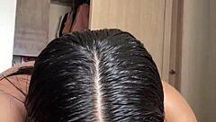 cute brunette craves bbc deepthroat blowjob amateur couple nysdel