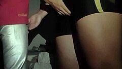 Hot Lesbians Cum Together in Mutual Masturbation Orgasm Frenzy