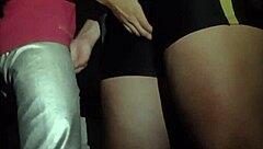 Hot Lesbians Cum Together in Mutual Masturbation Orgasm Frenzy