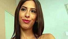 skinny latina roughly anal pounded by huge american cock