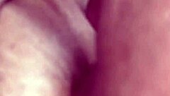 Stud sucks busty babe's natural tits before pounding
