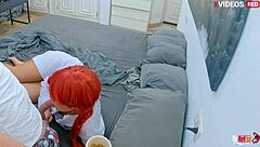 Hot Latina MILF's Explosive Morning Anal Creampie Pounding!