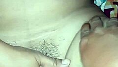 Curvy indonesian wife rides huge cock cowgirl with epic creampie squirting