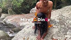 Indigenous Ravages Distracted Transsexual Nicolly in Amazon