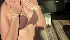 Sugarnadya professionally evaluates thick cock manhood close-up