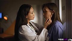 doctor vicki chase seduces nurse sinn sage hot