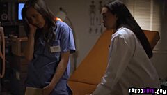 doctor vicki chase seduces nurse sinn sage hot