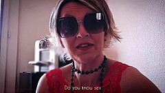 Hot milf teaches anal creampie with dirty talk instructions