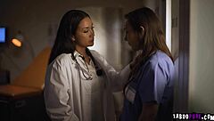 doctor vicki chase seduces nurse sinn sage hot