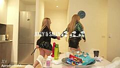 Kinky Milf Lesbians Lick Armpits And Squirting Pussies Wildly!