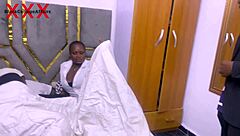 dorm threesome with ebony babes bent over doggystyle