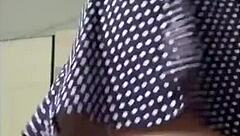 i can't stop edging my full bush pussy in this upskirt tease