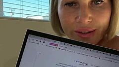 Sugarnadya professionally evaluates thick cock manhood close-up