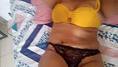 vanessa moans wildly while fingering her dripping wet pussy for you