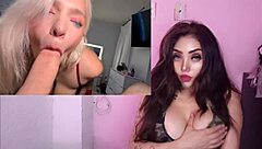 young latina loses virginity to busty horny neighbor in creampie fun