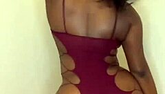 DarkChocolateBarbie's Massive Ebony Ass Shaking Compilation