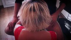 Hot milf teaches anal creampie with dirty talk instructions