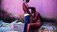 i got surprised by hardcore romp with ebony milf in neighborhood bathroom