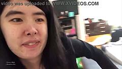 Sexy Chinese Teen Alexandria Teases with Gaping Promos