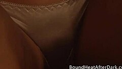 😈 tied up slave gets punished hard by dominant mistress in garage bondage 👅🔥