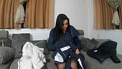 milfycalla masturbates with fur hooded downjackets preview
