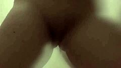 sudsing up shower fingering dildo ride to cum