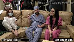 Patient Blaires Pierced Pussy Explodes From Hitachi In Tampa Doctors Hands