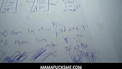 mamafucksme - tattooed woman catches johnny masturbating during exam study distraction