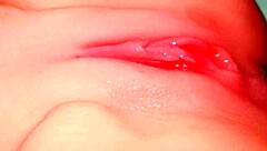 raw cock slides deep into tight ass no condom closeup