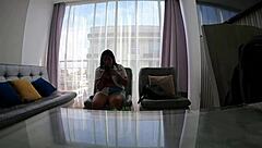 Fat Pussy Craves Huge Cumload in Bedroom Bliss