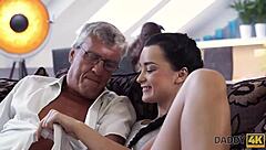 Old European Fucks Young Czech Girlfriend In Secret