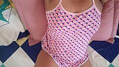 mexican hottie dances erotically then masturbates juicy pussy